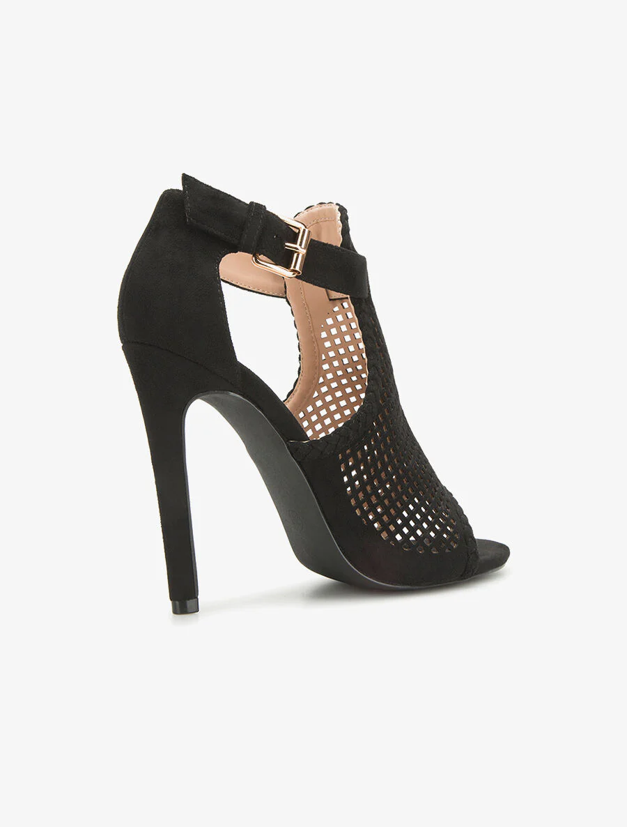 Peep-toes avant ajouré - noir - Image 4
