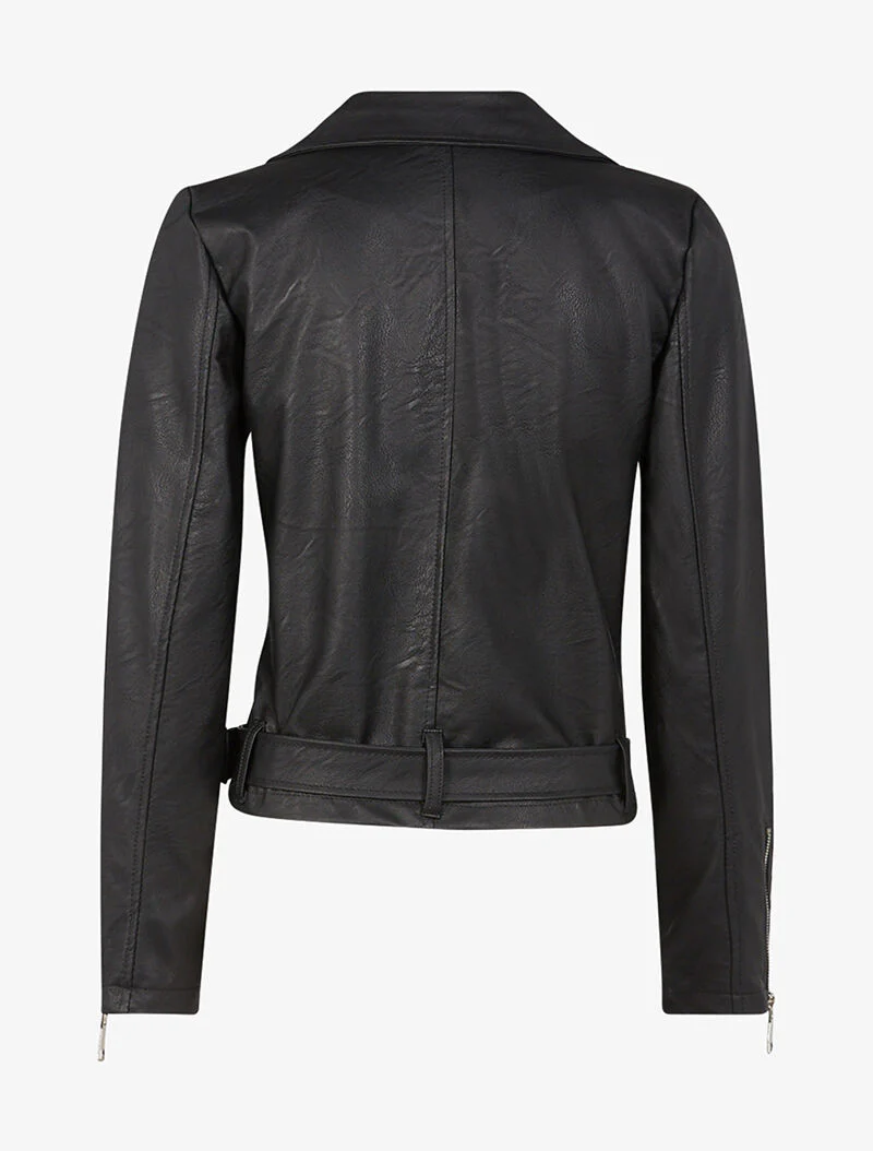 Perfecto en simili multi zips - noir - Image 2