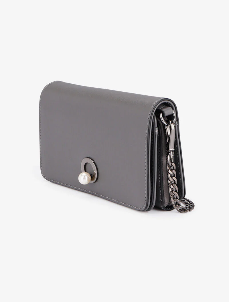 Pochette Agathe - Gris - Image 2