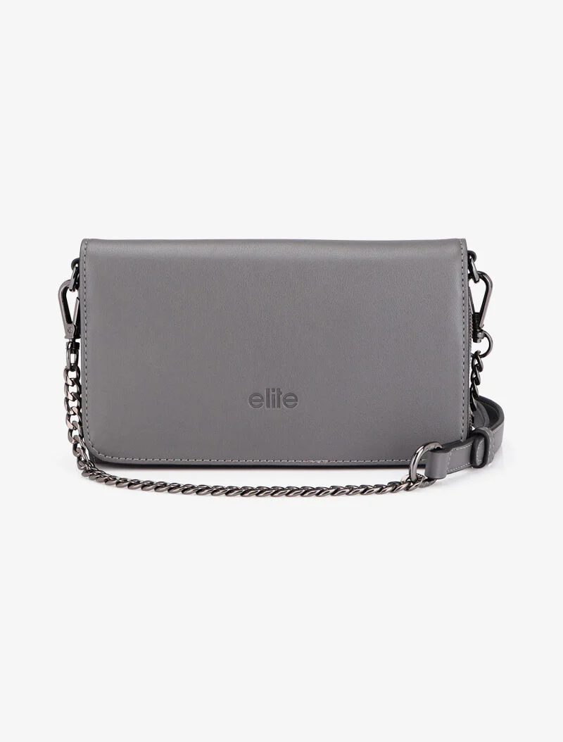 Pochette Agathe - Gris - Image 3