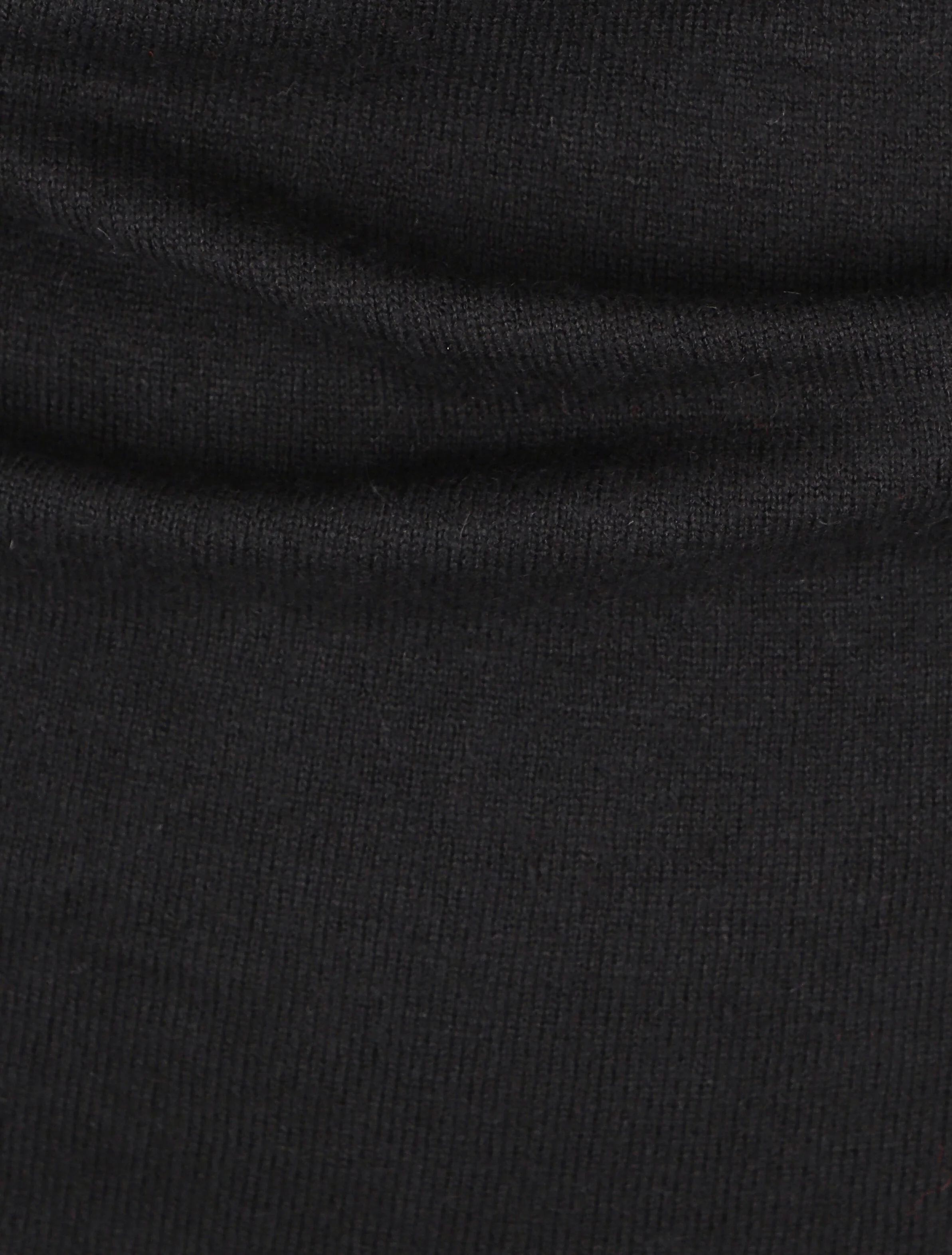 Pull droit cache-coeur - Noir - Image 3