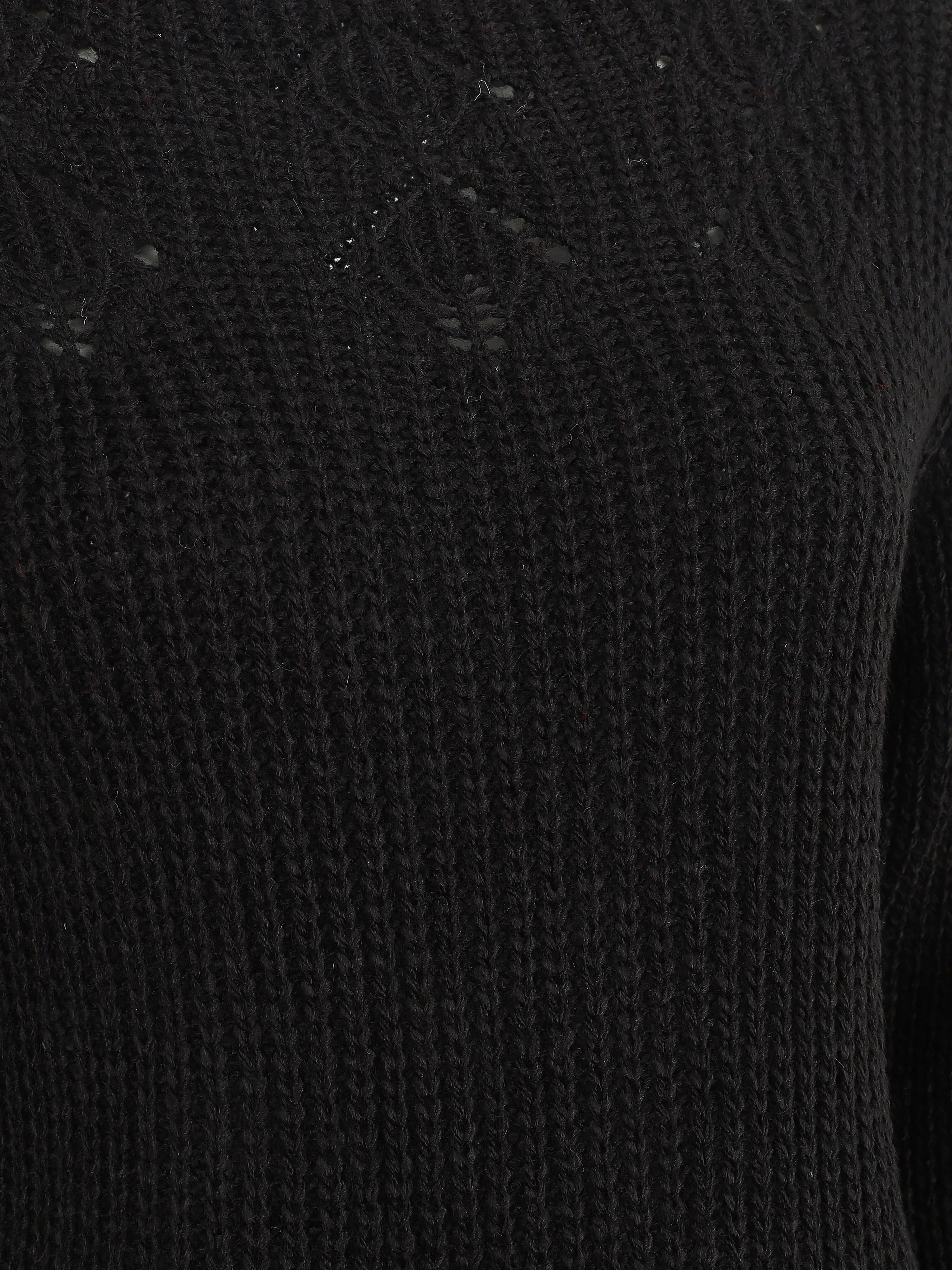 Pull long uni - Noir - Image 3