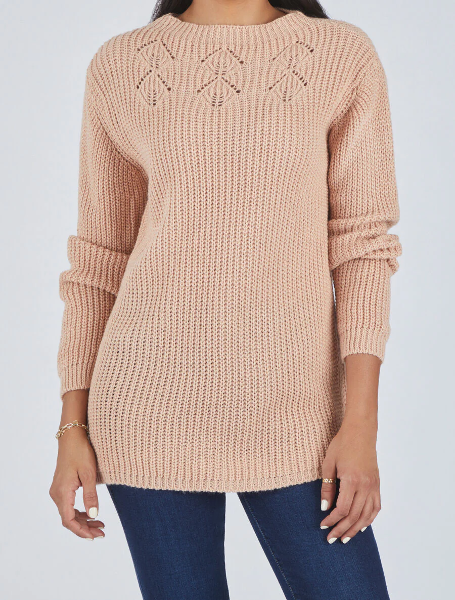 Pull long uni - Rose - Image 4