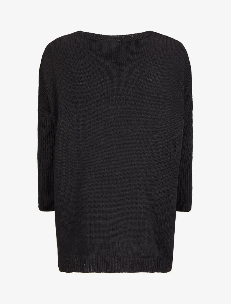 Pull "rock" oversize - Noir - Image 2