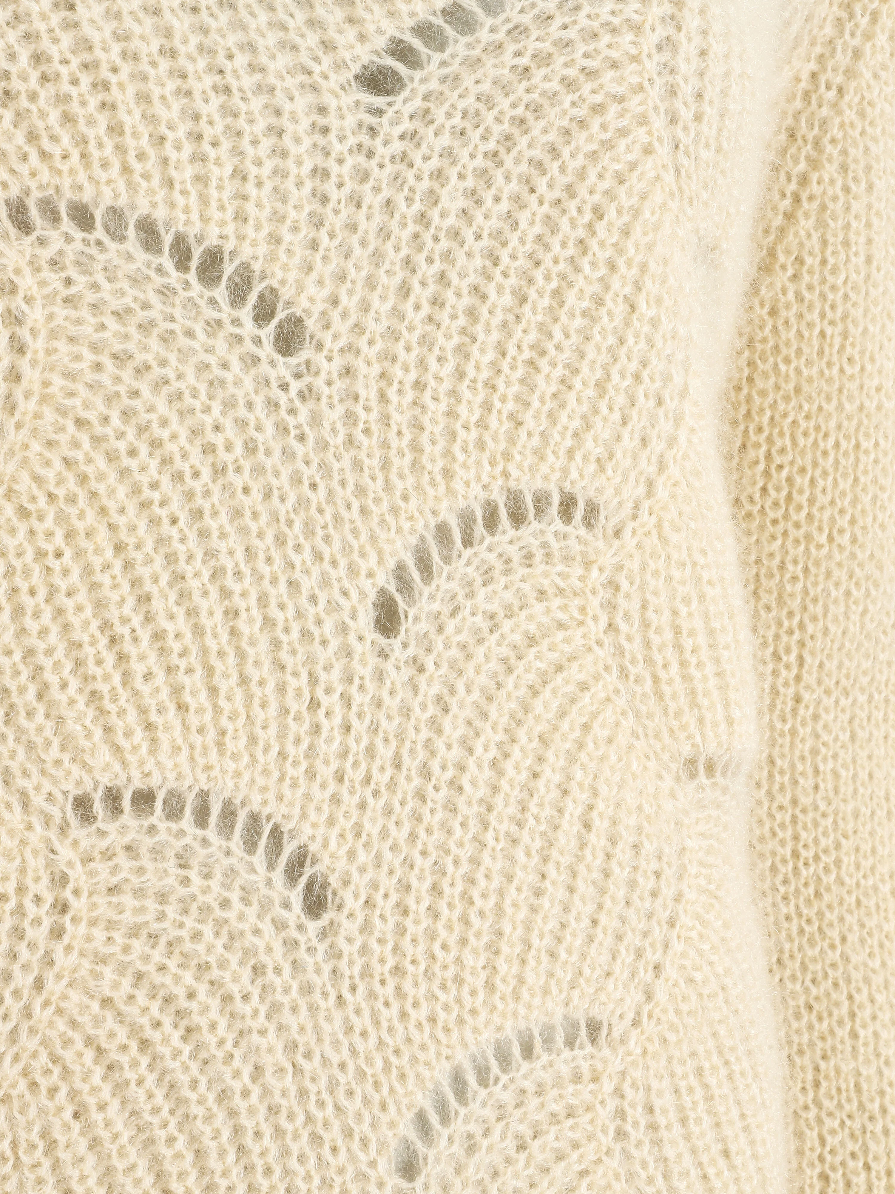Pull uni duveteux - Beige - Image 3