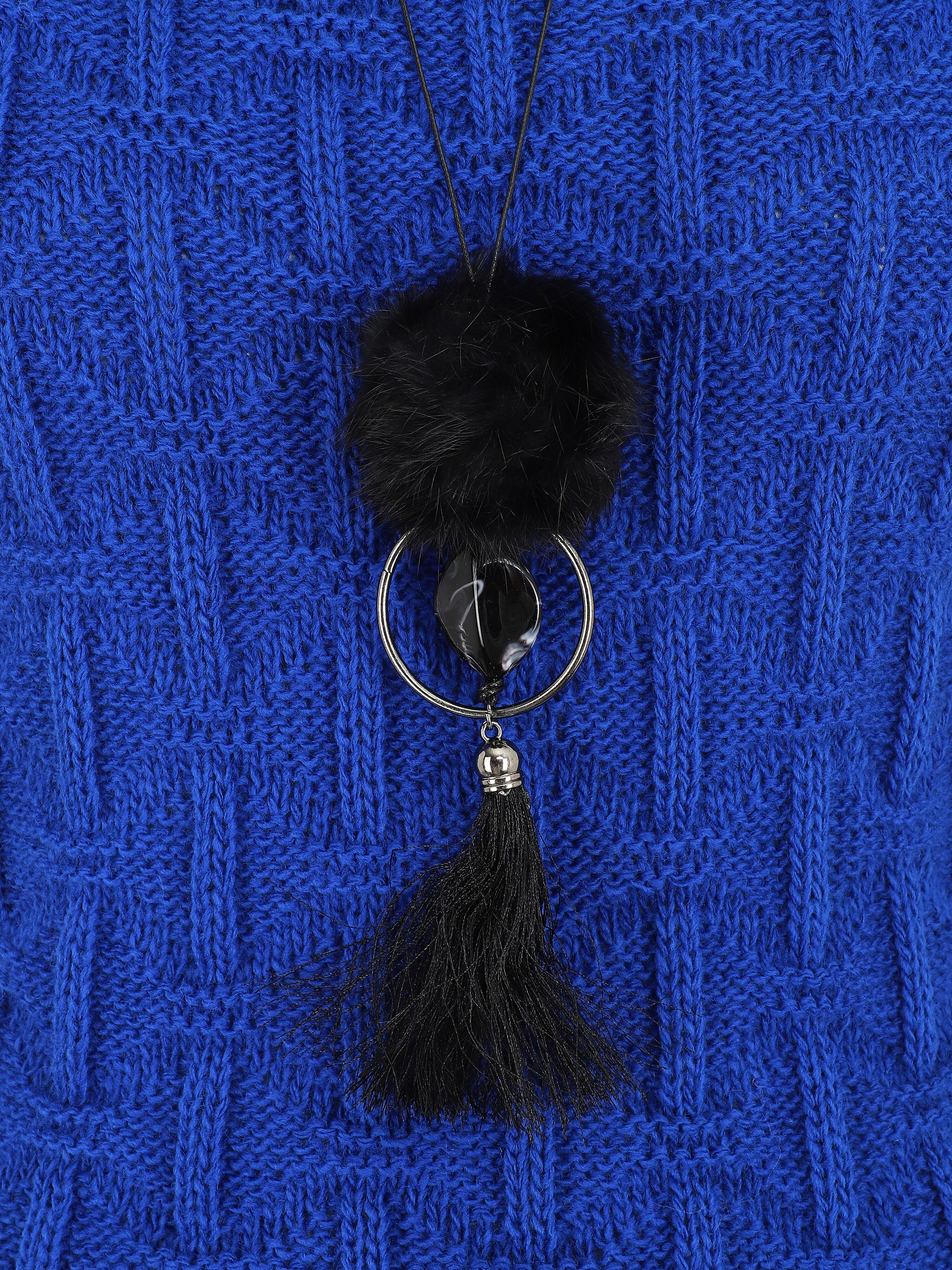 Pull uni sans manches - Bleu électrique - Image 3