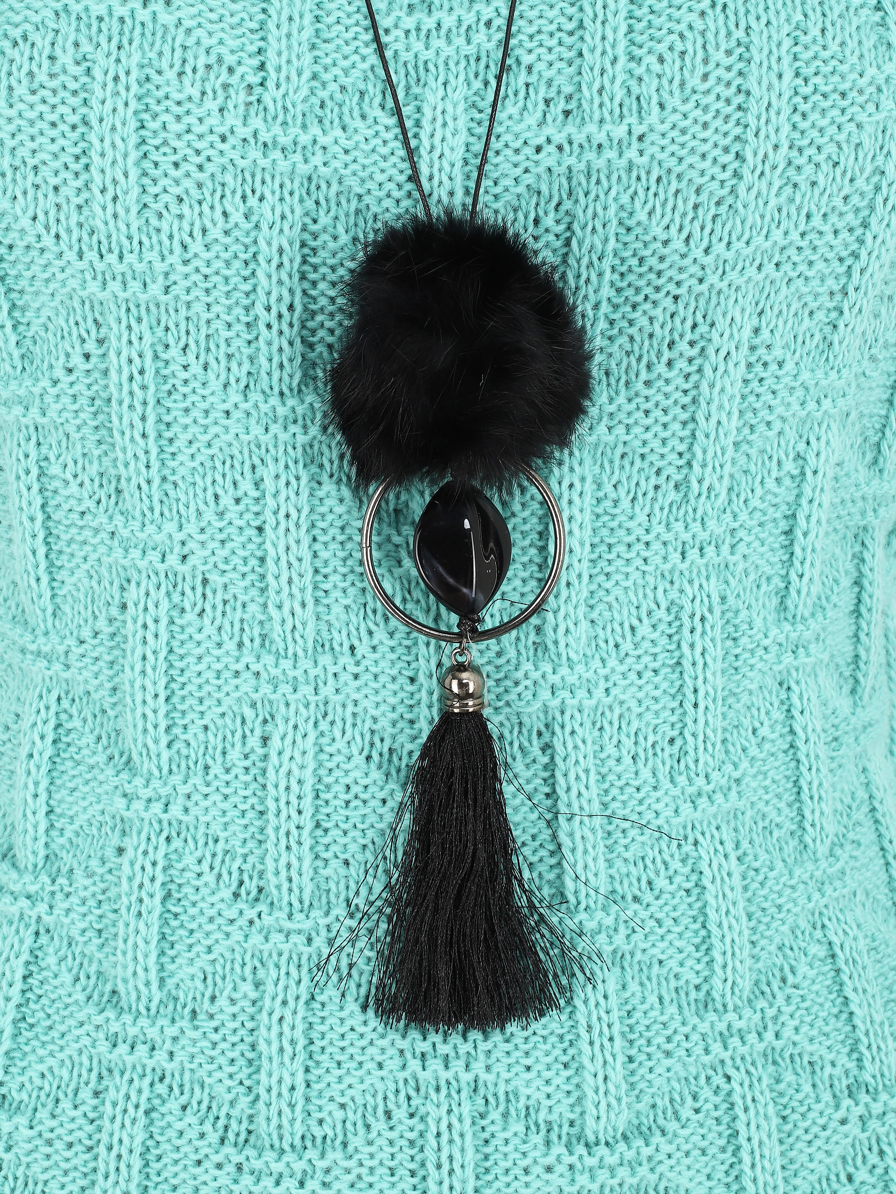 Pull uni sans manches - Bleu clair - Image 3