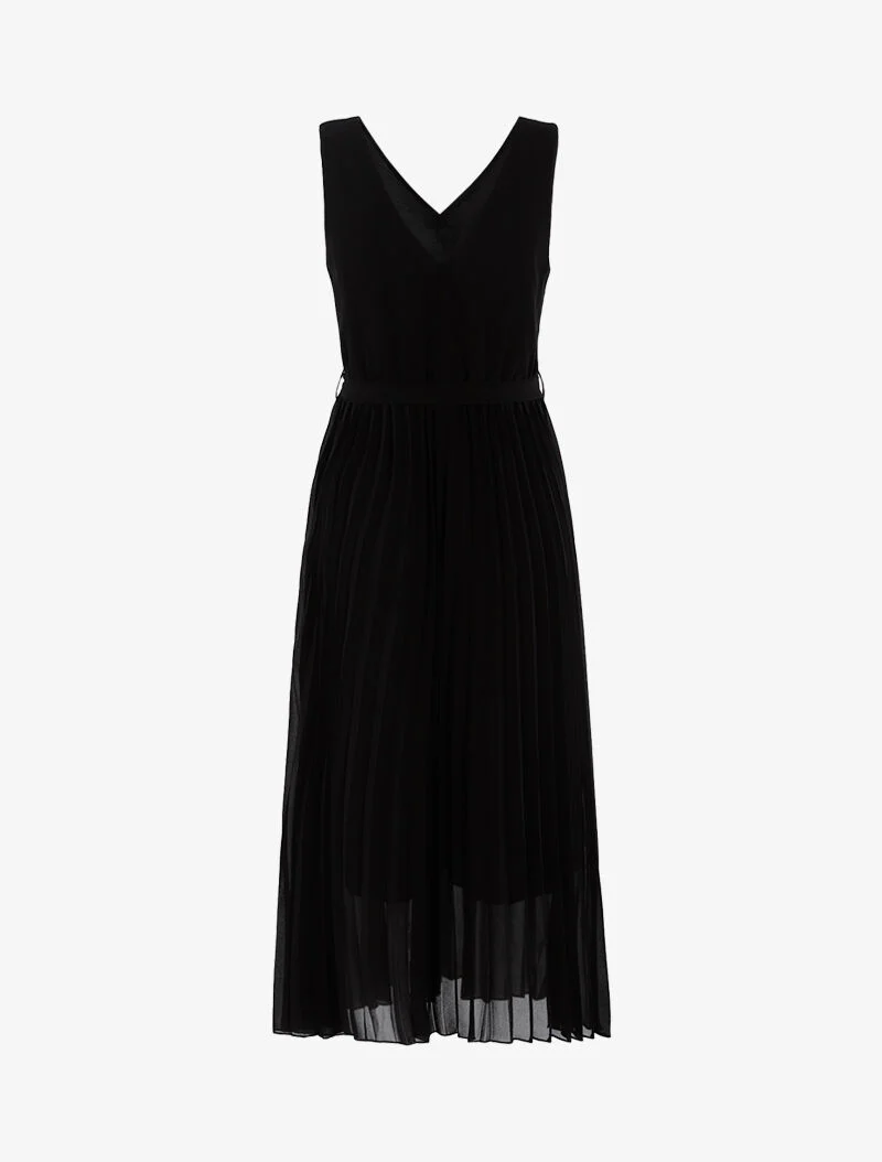 Robe à bas gaufré - noir - Image 2