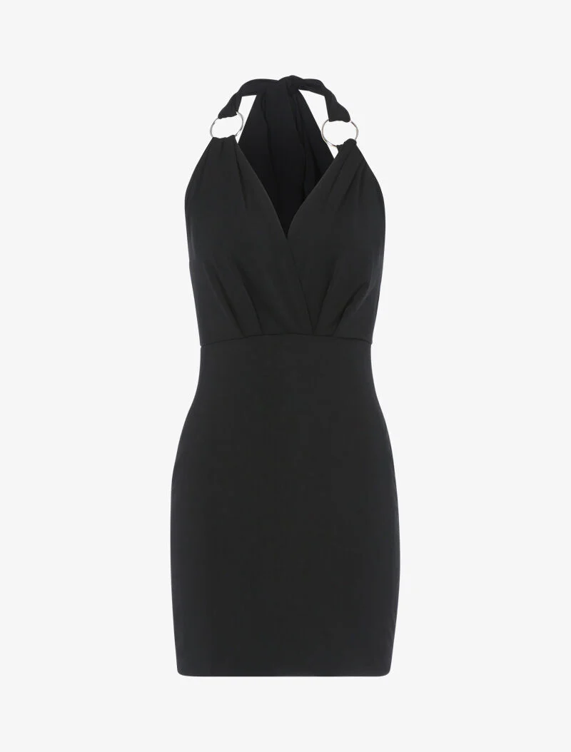 Robe à bretelles extra longues - noir