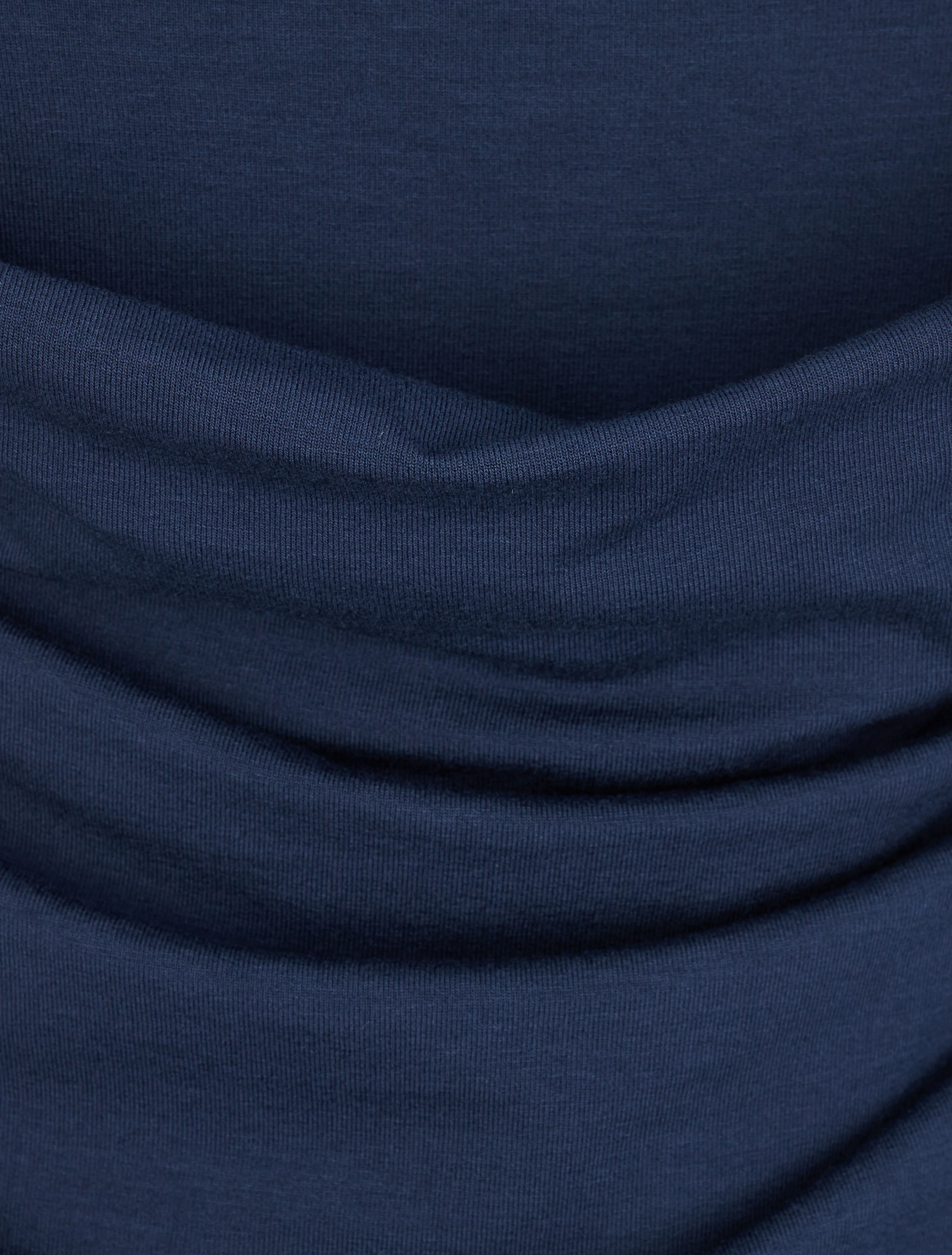 Robe à dos nu et col bénitier - Marine - Image 3