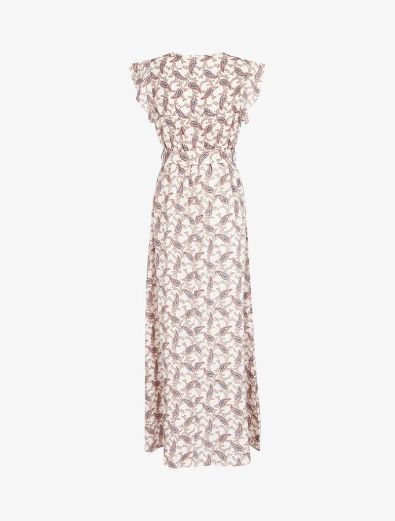 Robe à imprimé cachemire - beige - Image 2