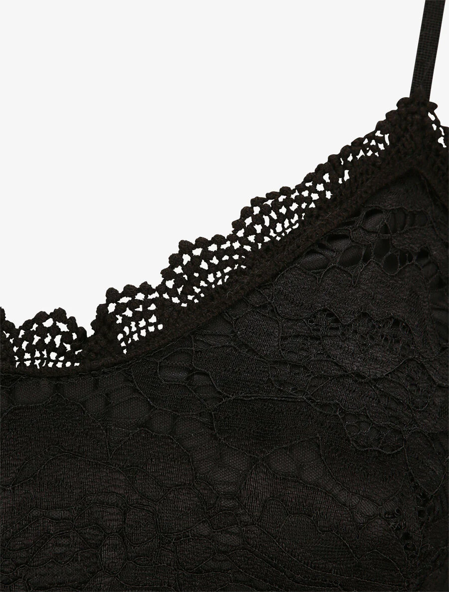 Robe droite à imprimé feuilles - Blanc - Image 3