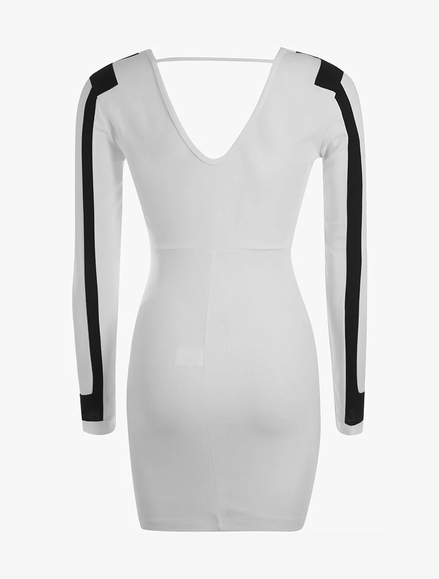 Robe graphique - blanc/noir - blanc et noir - Image 2