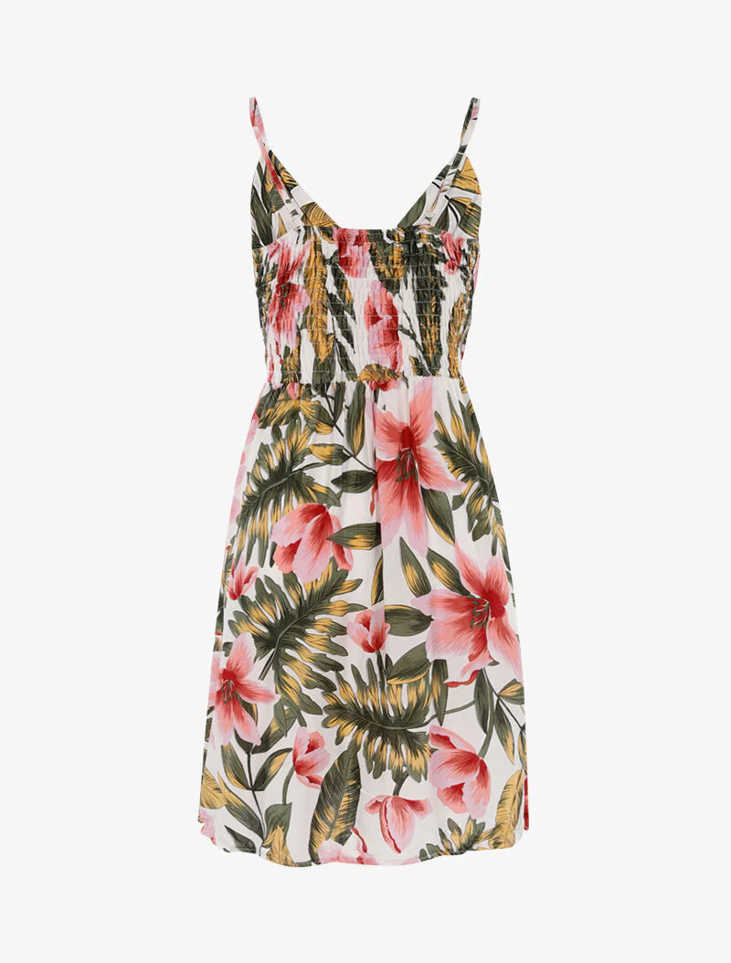 Robe légère à imprimé floral - écru - ecru - Image 2