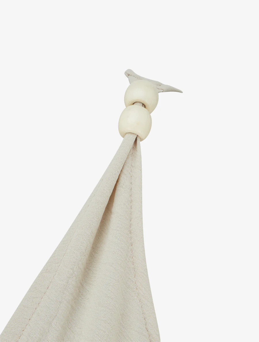 Robe longue évasée à bretelles perlées - Beige - Image 3