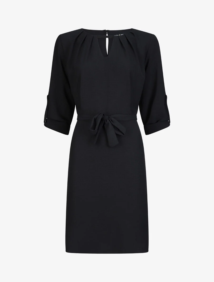 Robe longue fluide - Noir