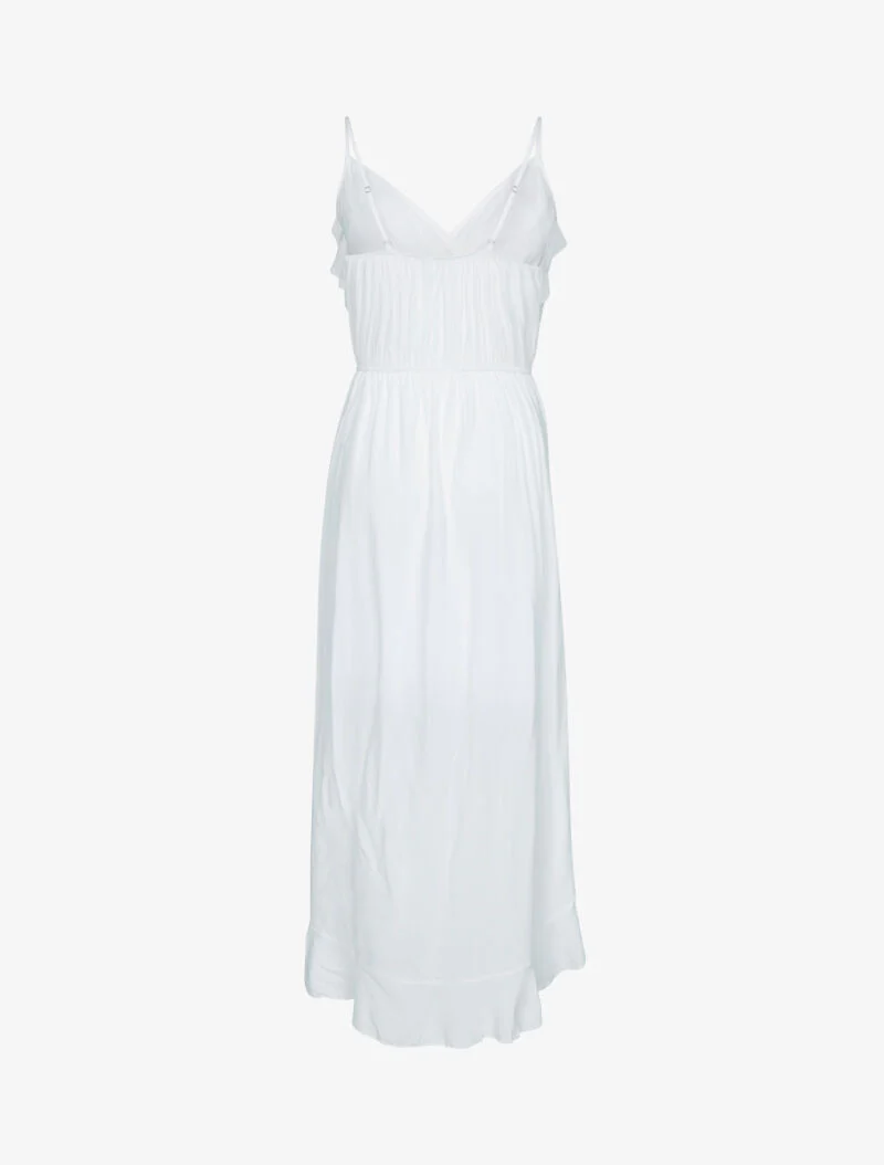 Robe portefeuille à volants - ecru - Image 2
