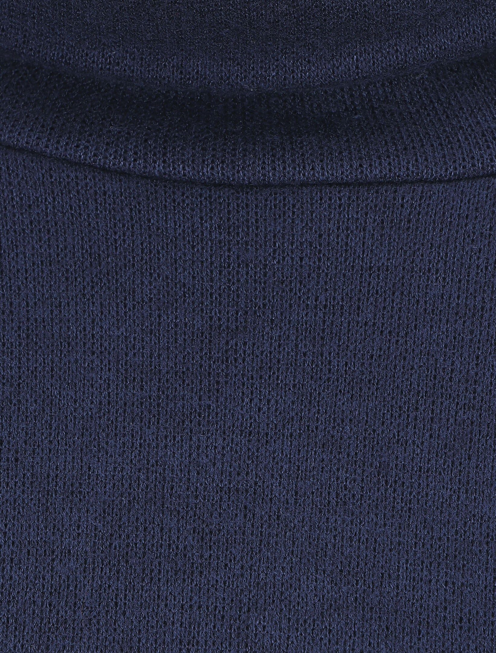Robe pull à col roulé - Marine - Image 3