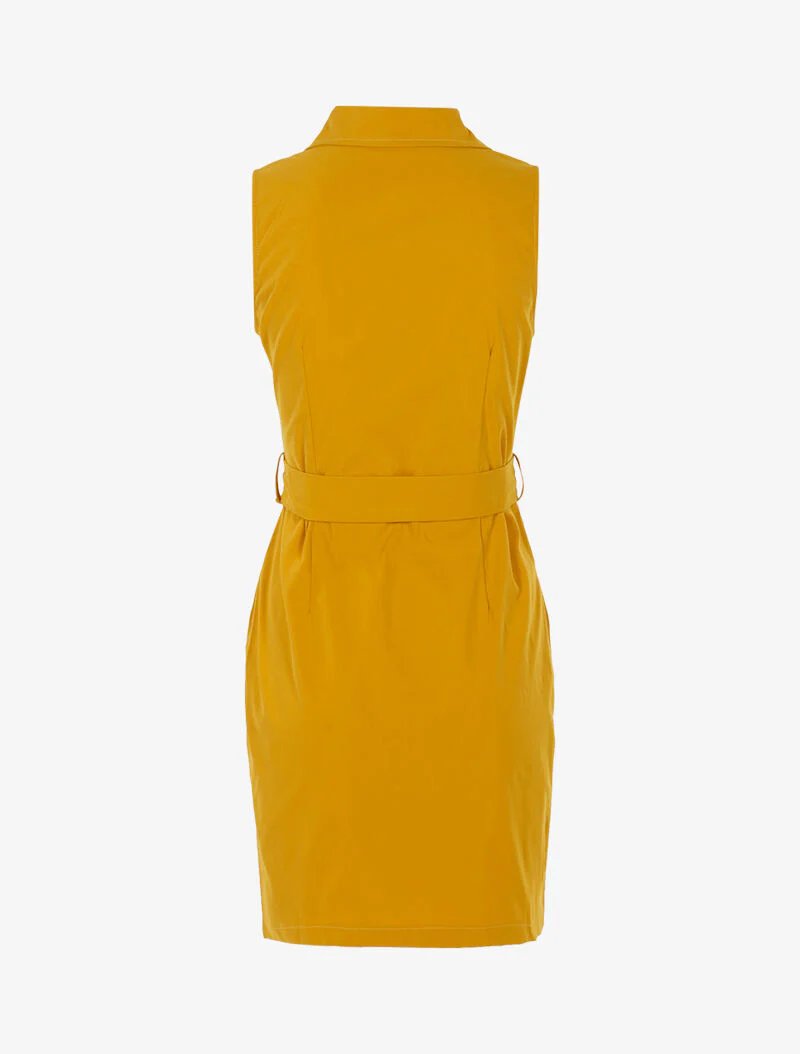 Robe sans manches zippée - jaune - Image 2