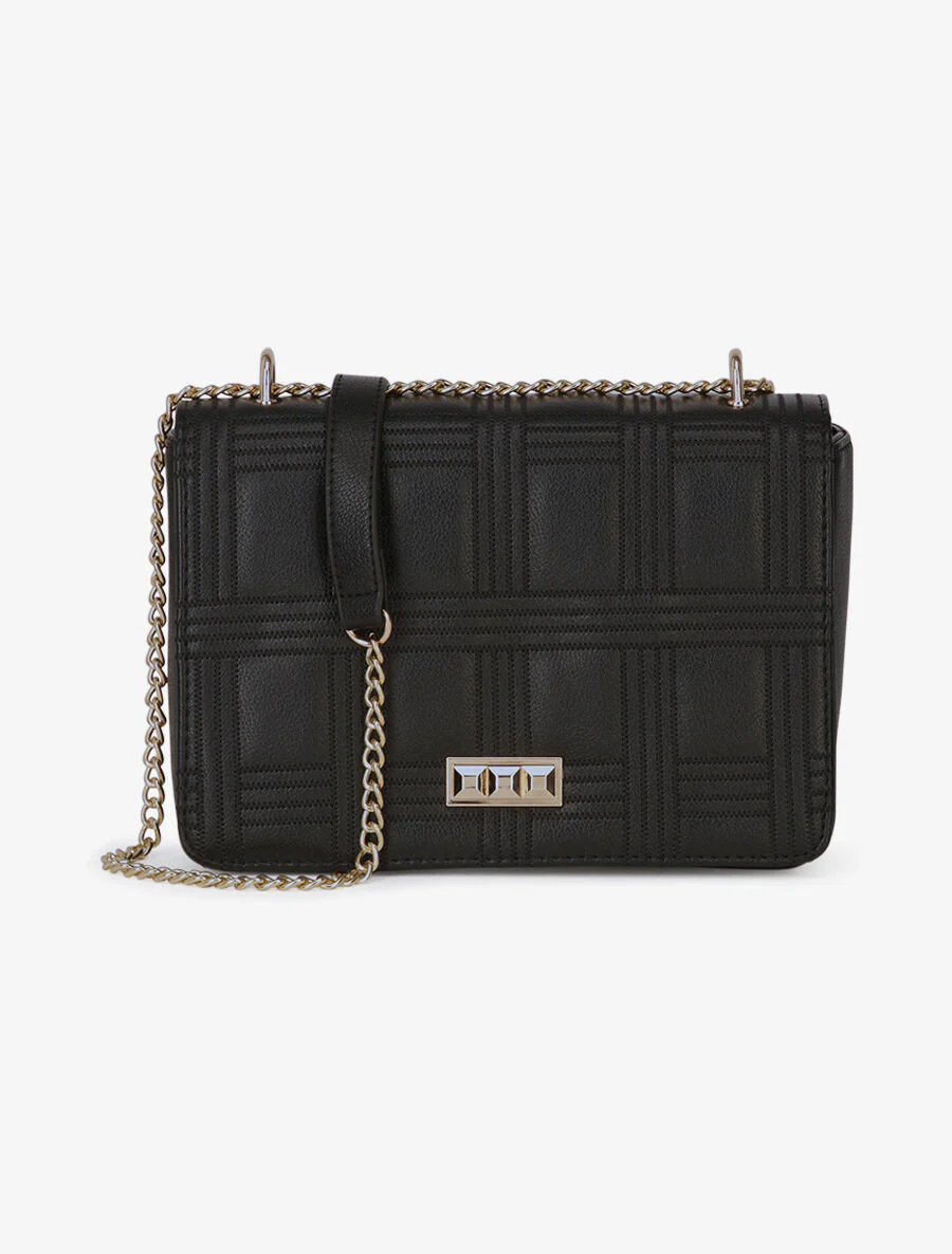 Sac à bandoulière Gabrielle - Noir