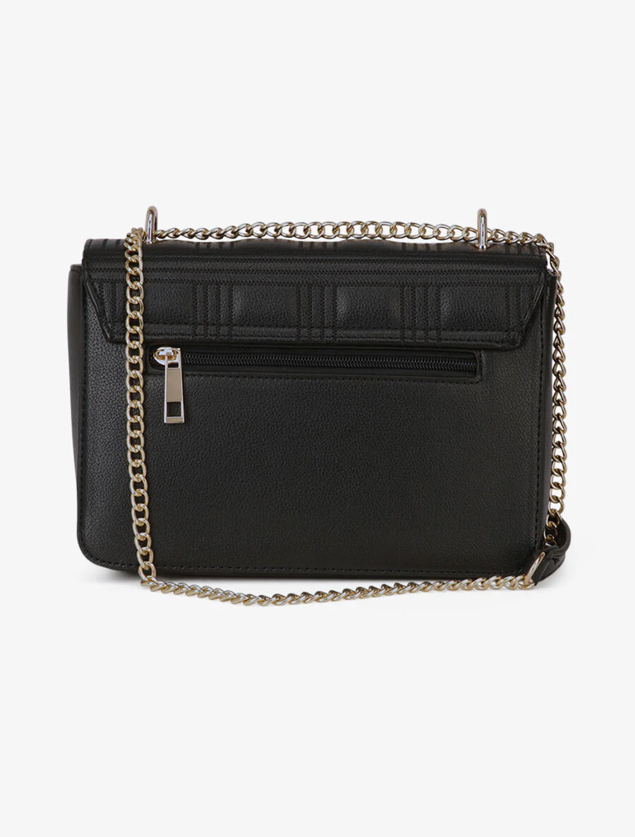 Sac à bandoulière Gabrielle - Noir - Image 3