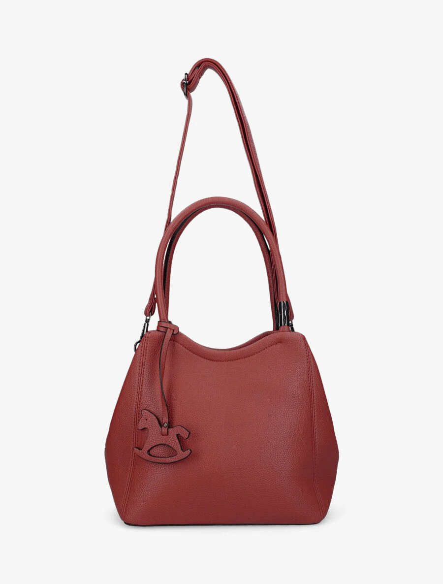 Sac à main Alexandra - Rouge - Image 3