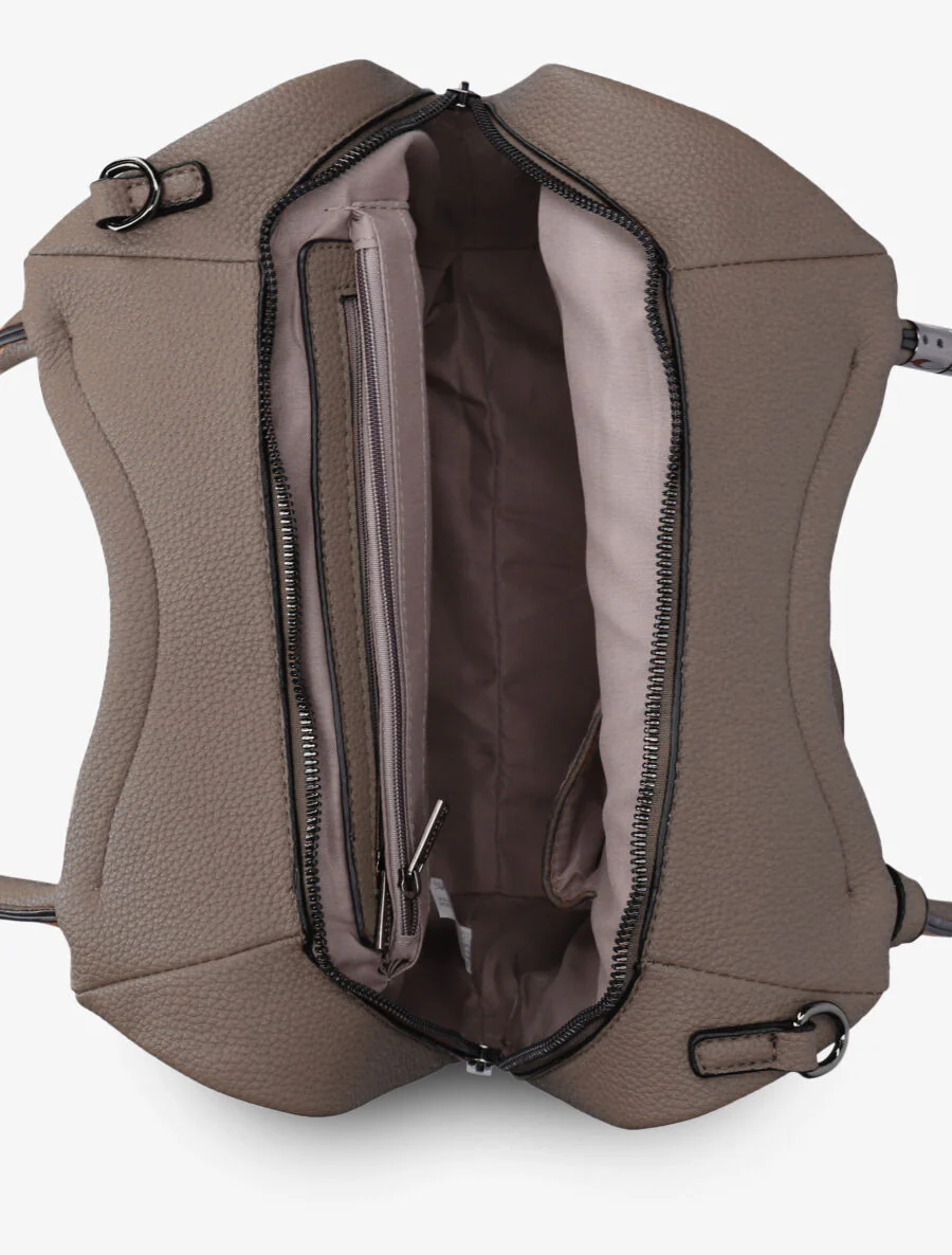 Sac à main Alexandra - Taupe - Image 4