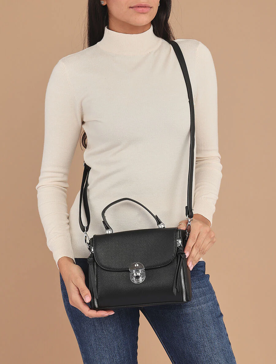 Sac à main Amaye - Noir - Image 7
