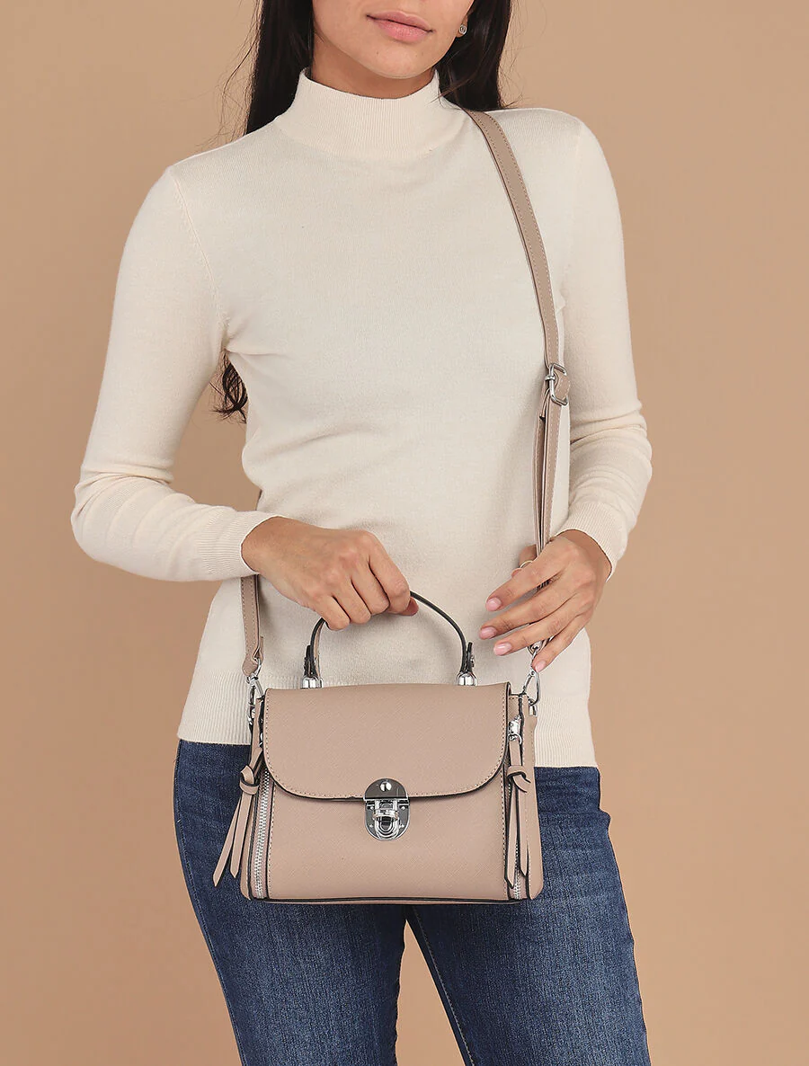 Sac à main Amaye - Taupe - Image 7