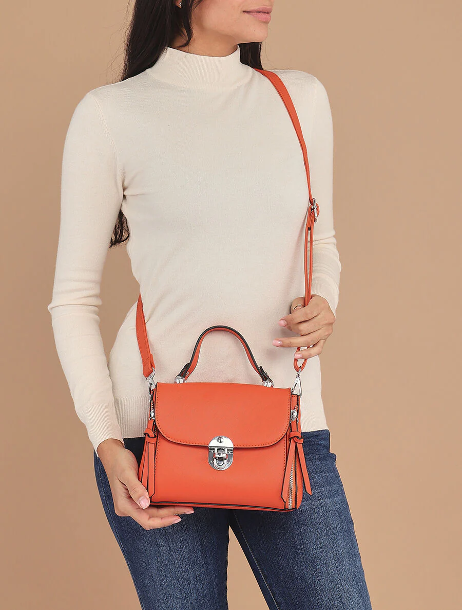 Sac à main Amaye - Orange - Image 7