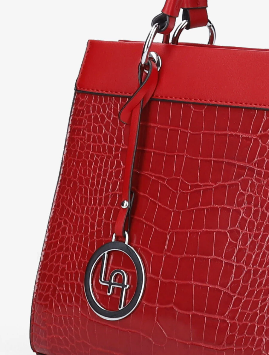 Sac à main Antonia - Rouge - Image 5