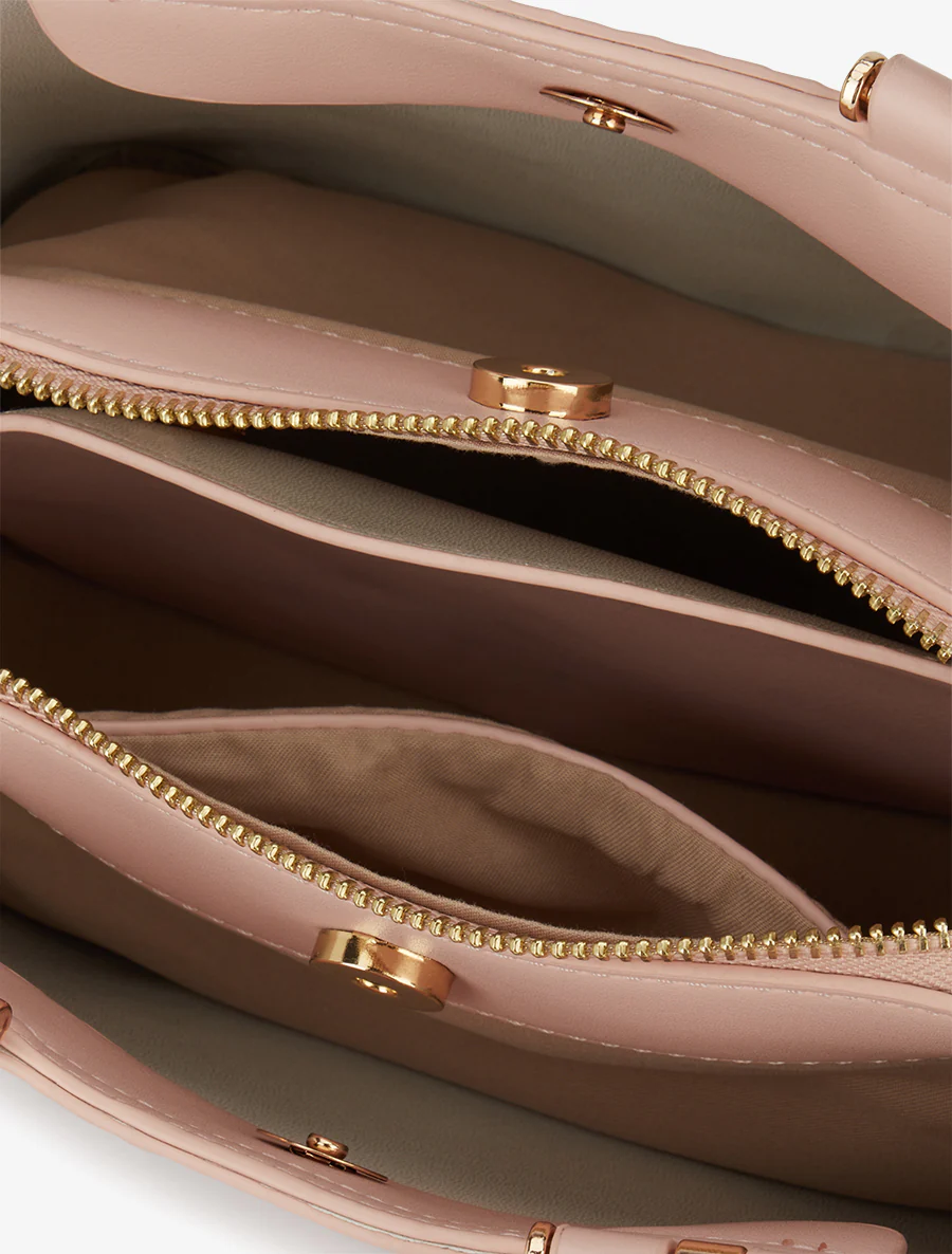 Sac à main April - Rose - Image 4