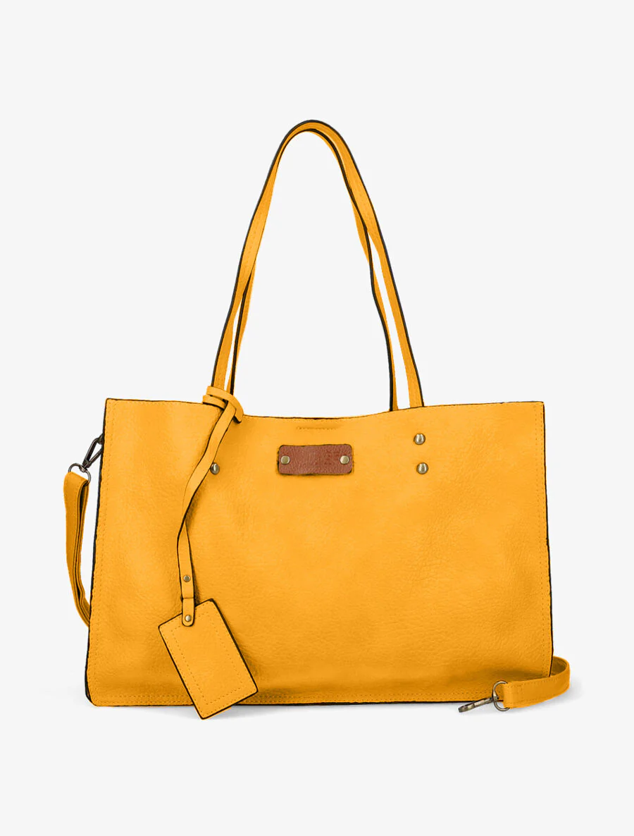 Sac à main Asiya - Jaune moutarde