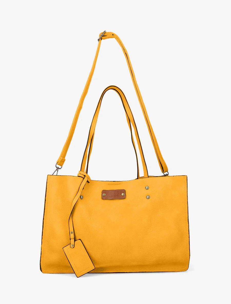 Sac à main Asiya - Jaune moutarde - Image 3