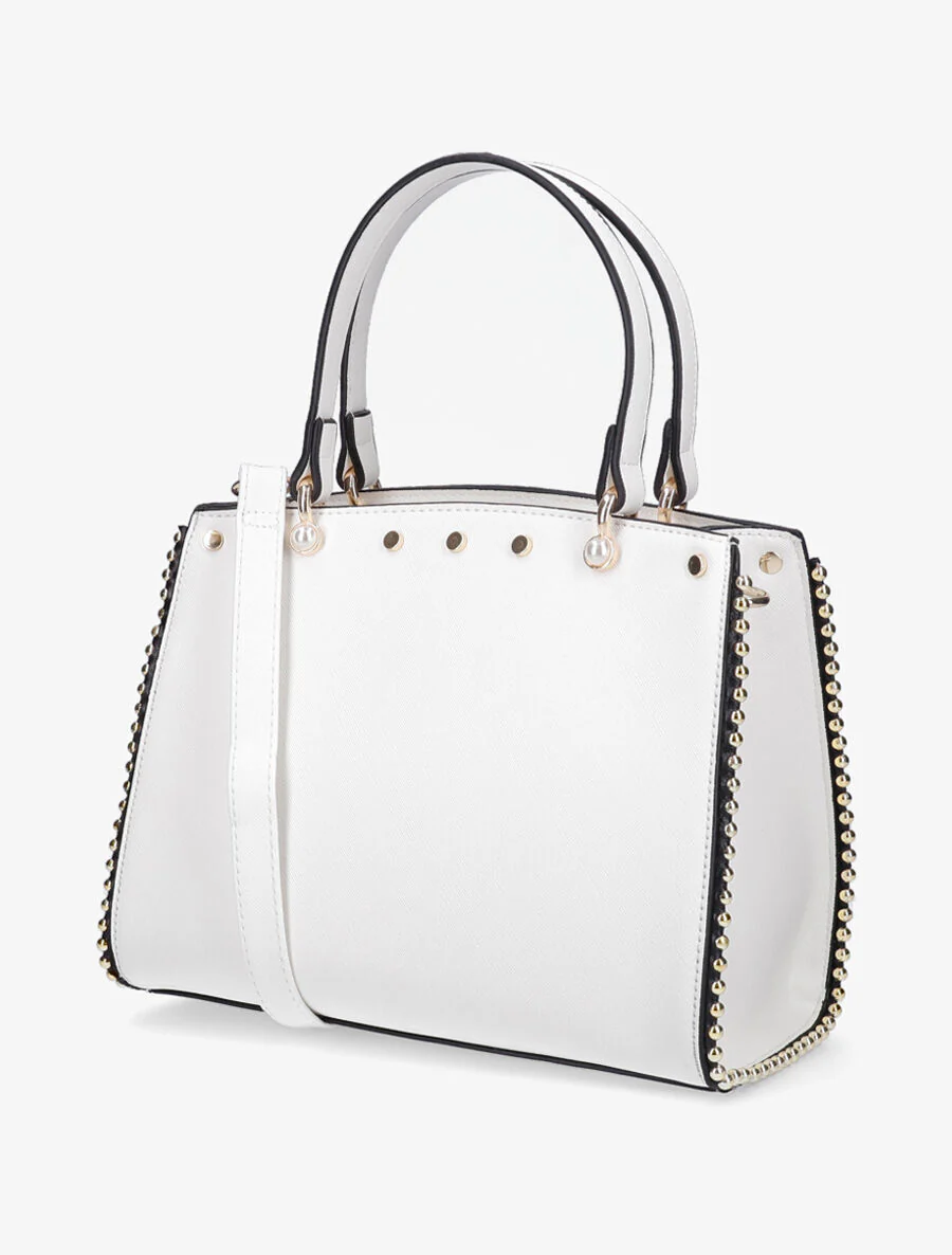 Sac à main Axelle - Blanc - Image 2