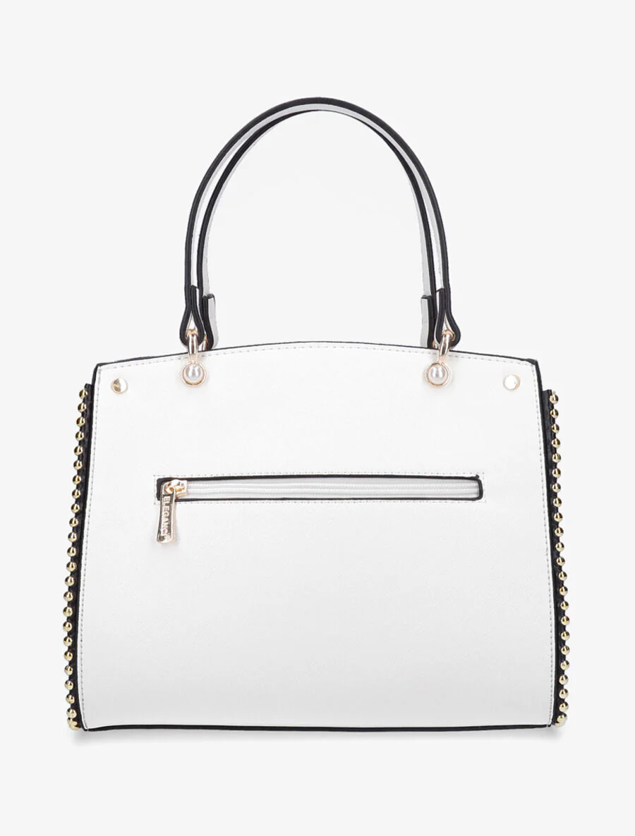 Sac à main Axelle - Blanc - Image 3