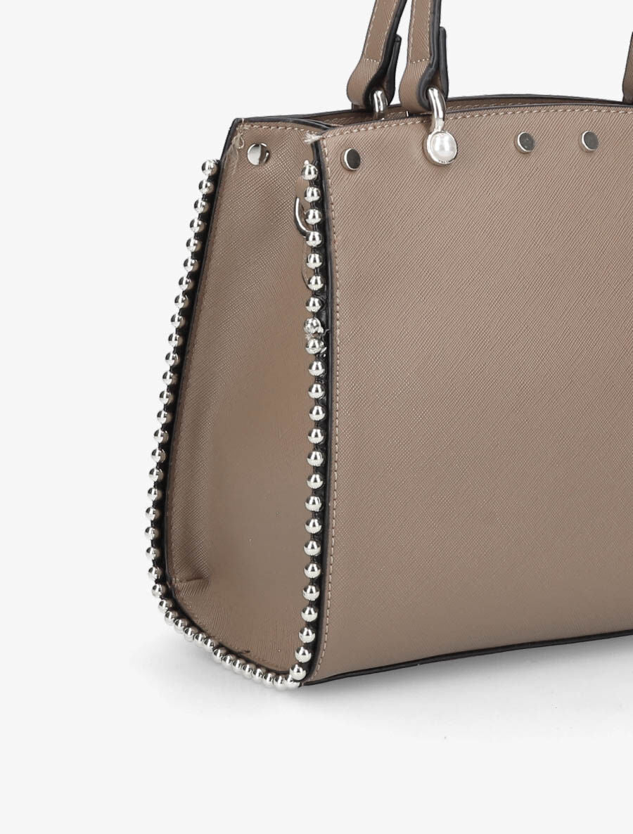 Sac à main Axelle - Taupe - Image 4