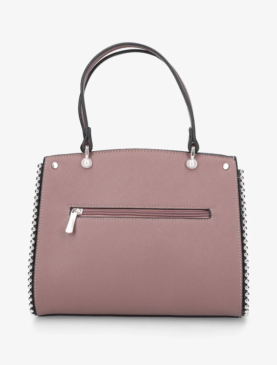 Sac à main Axelle - Vieux rose - Image 3