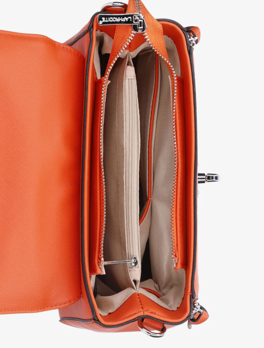 Sac à main Barbara - Orange - Image 6