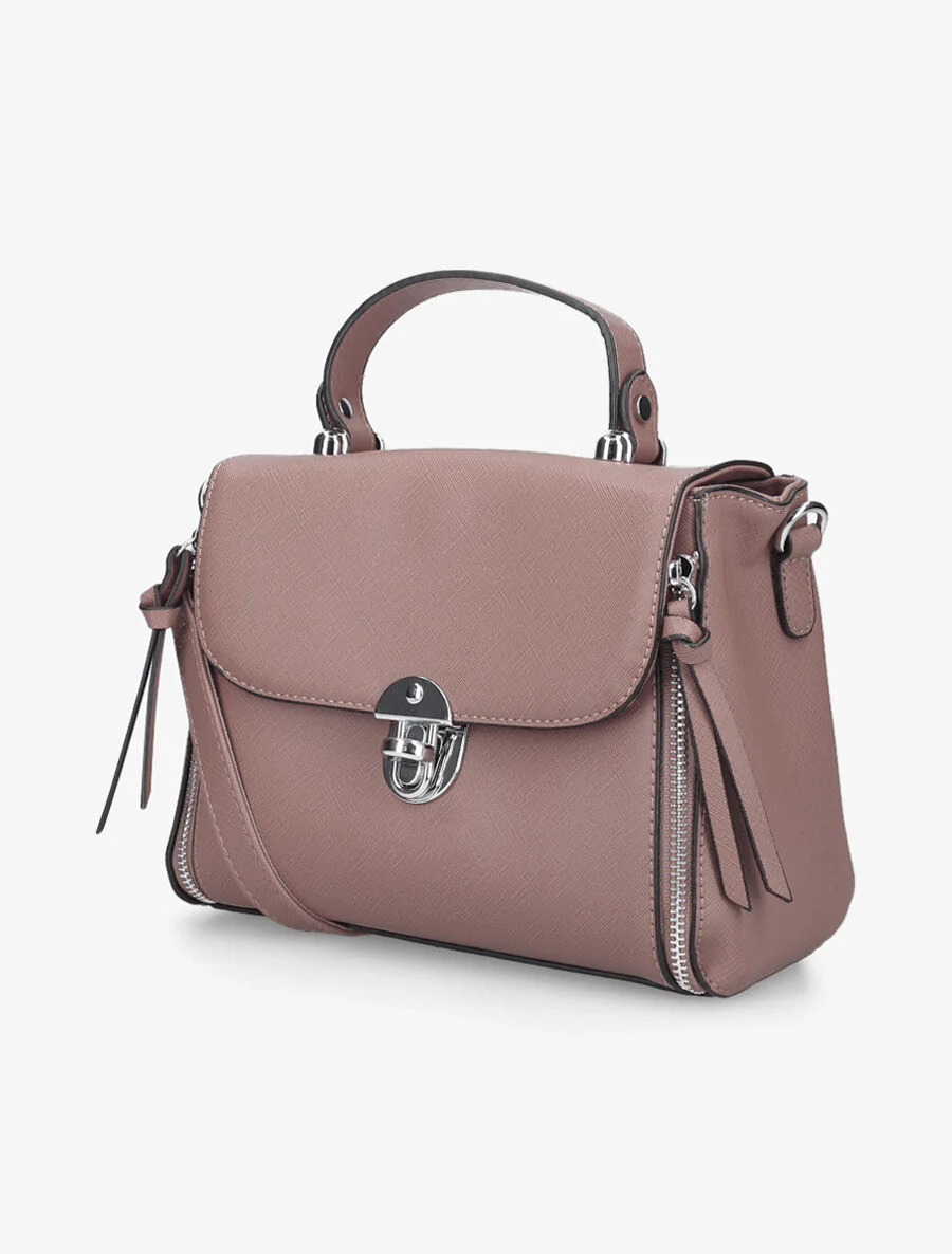 Sac à main Barbara - Vieux rose - Image 2