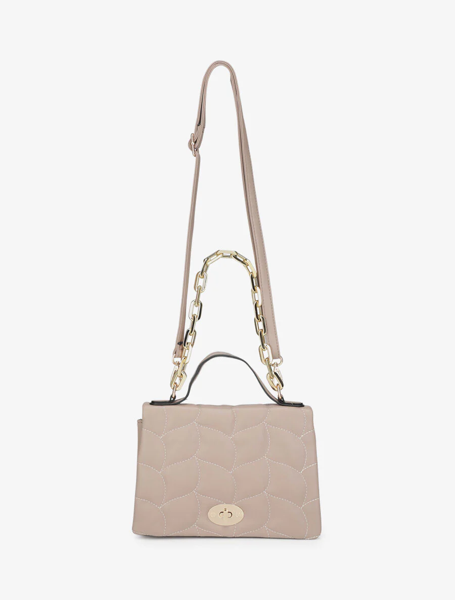 Sac à main Béatrice - Taupe - Image 5