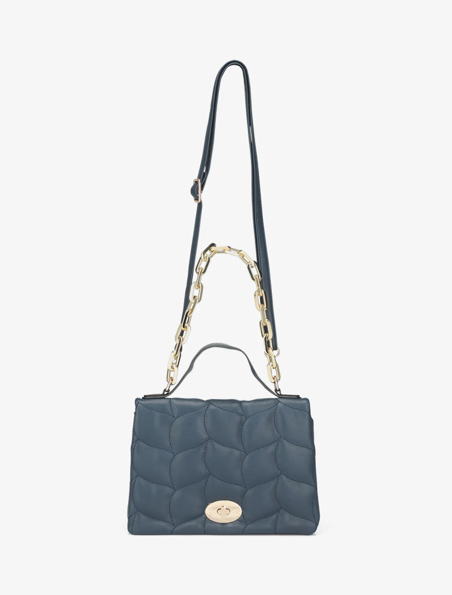 Sac à main Béatrice - Marine - Image 4