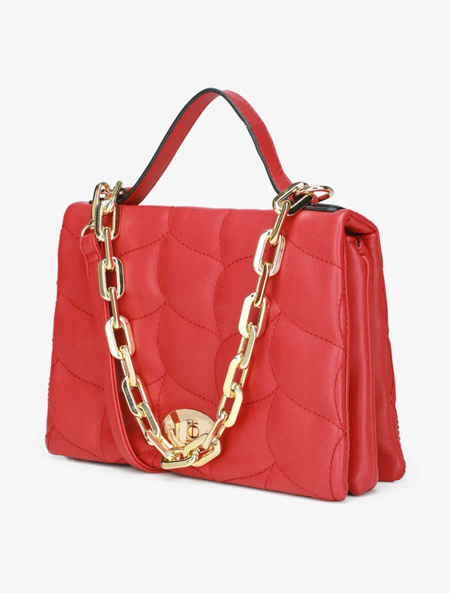 Sac à main Béatrice - Rouge - Image 2