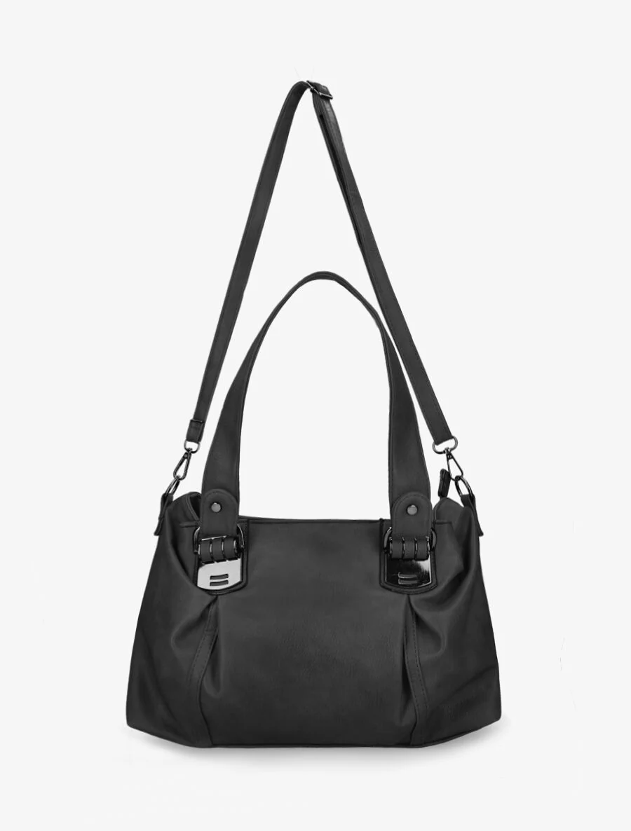 Sac à main Blanca - Noir - Image 3