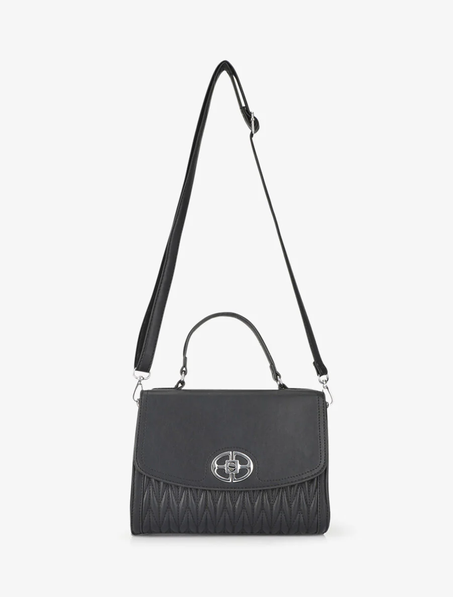Sac à main Brenda - Noir - Image 3