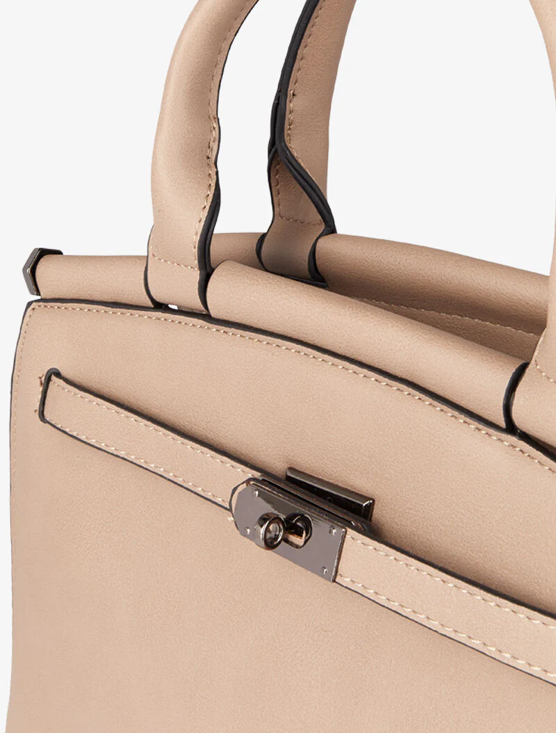Sac à main Carlotta - Taupe - Image 4
