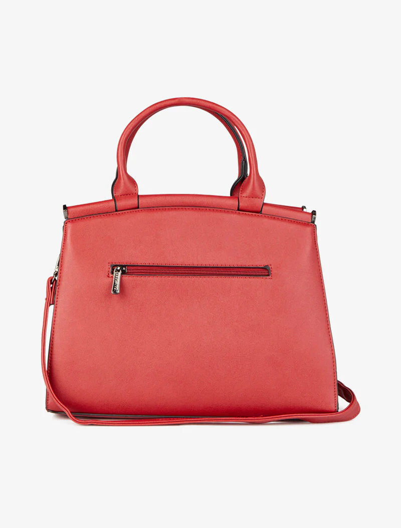 Sac à main Carlotta - Rouge - Image 3