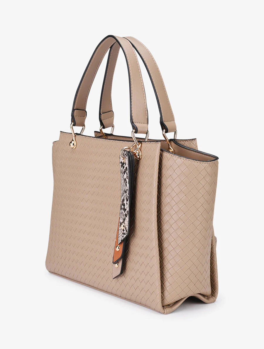 Sac à main Caroline - Taupe - Image 2