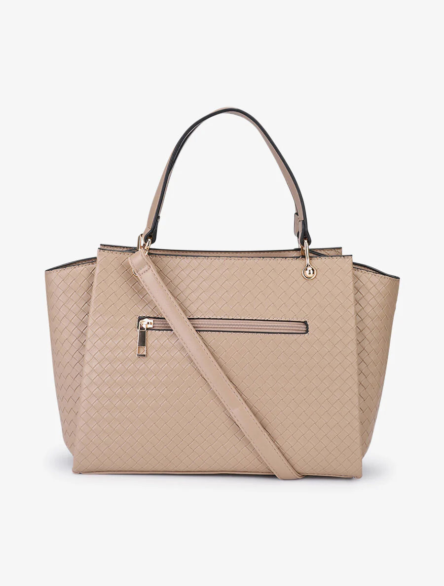 Sac à main Caroline - Taupe - Image 3