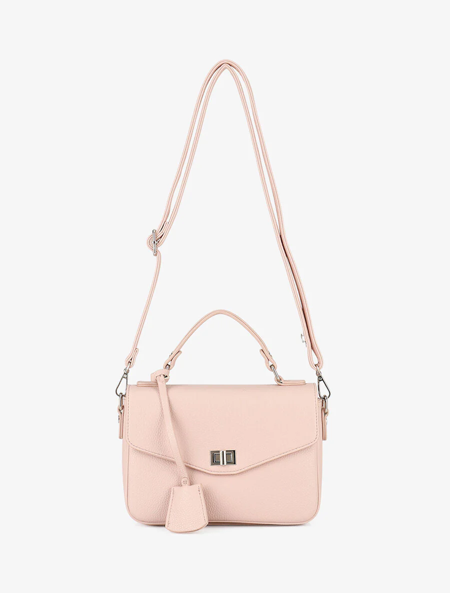 Sac à main Cléo - Rose - Image 3